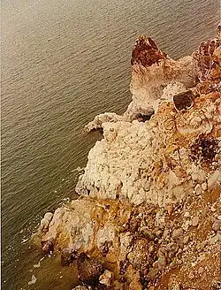 The salt of the earth by the sea