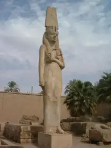 Statue of Meritamen at Akhmim