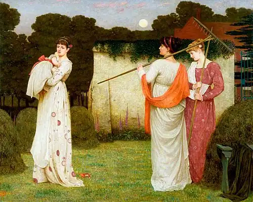 The Hay Field by Thomas Armstrong