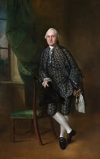 Portrait of Sir Edward Turner by Thomas Gainsborough (1762)