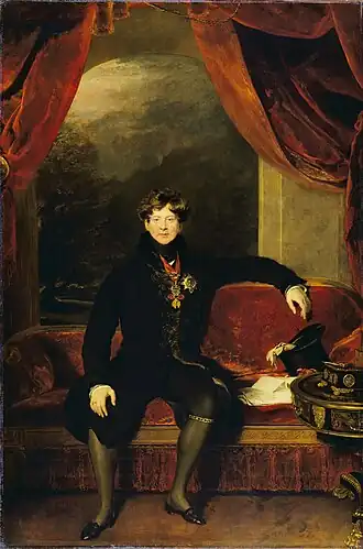 Portrait of George IV, 1822