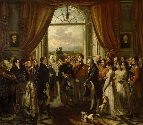 The Allied Sovereigns at Petworth, 1817