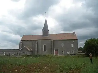 The church in Thomirey