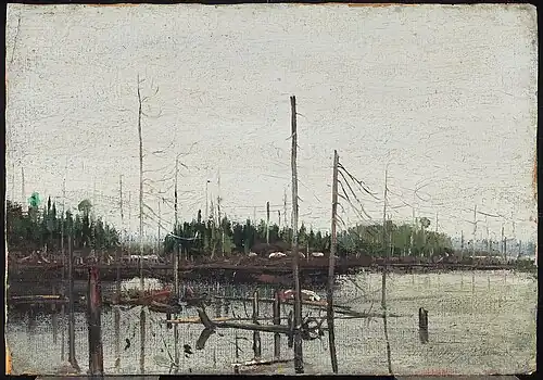 Drowned Land, Fall 1912. Sketch. Art Gallery of Ontario, Toronto