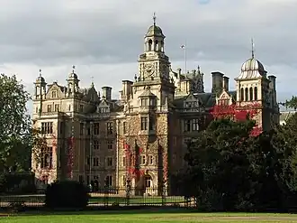 Thoresby Hall, rebuilt 1868–1874; now a hotel