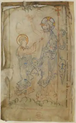 f. 14r. Doubting Thomas