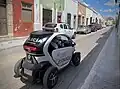 Twizy used by Mexican police in Campeche City