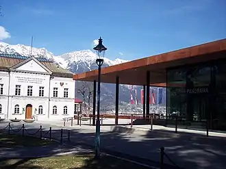 External view of the Tyrol Panorama