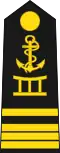 Capitaine de corvette (Togolese Navy)[29]