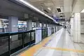 Tozai Line platforms, 2022