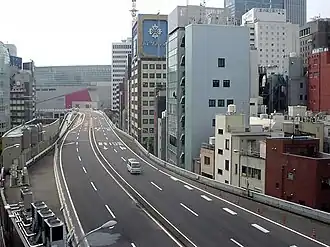 The Metropolitan Expressway in Tokyo, Japan
