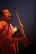 Tsuyoshi Kawakami on bass (Original Member)