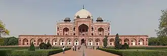 The Humayun's Tomb in Delhi