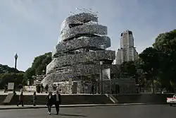 Image 2Marta Minujín's Tower of Babel (2011) (from Culture of Argentina)