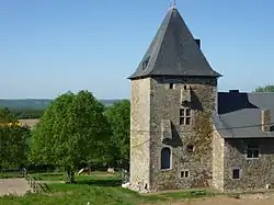The medieval Tour de Sevry&nbsp;[fr] in Javingue