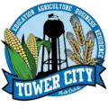 Official logo of Tower City, North Dakota