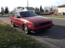 1985 Corolla Sport GT-S coupé (US/Canada)