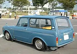 Toyota Publica 800 Van DeLuxe (UP26V-D) rear view