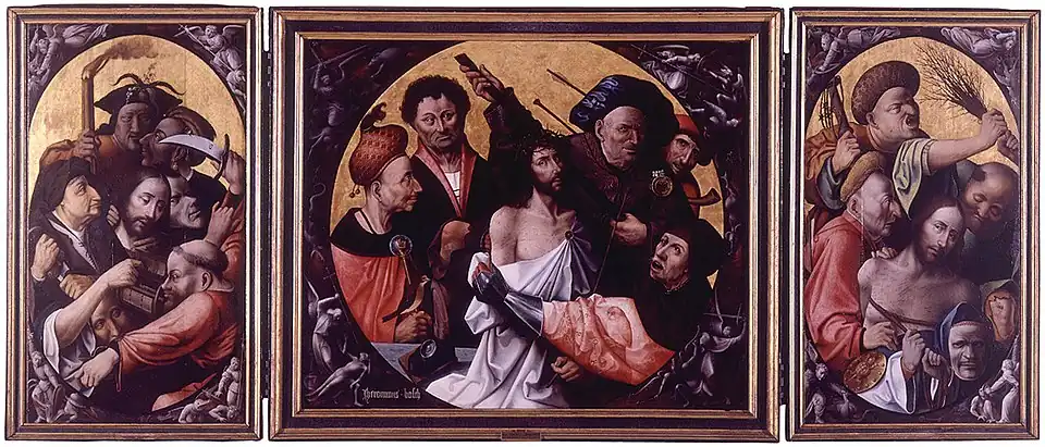 Passion Triptych. Follower of Hieronymus Bosch.
