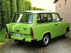 A 1984 Trabant 601 S Universal.