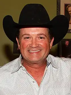 A head shot of country music singer Tracy Byrd