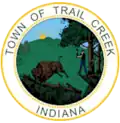 Official seal of Trail Creek, Indiana