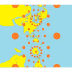 Transverse Mercator projection