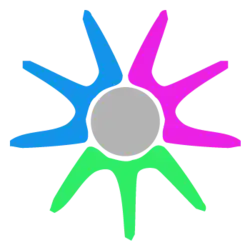 transweb company sun sign emblem