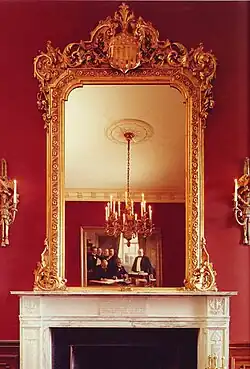 Rococo Revival Mirror (c. 1857-1860), Treaty Room, White House, Washington, D.C.
