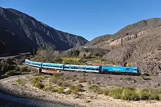 Tren a las Nubes tourist train