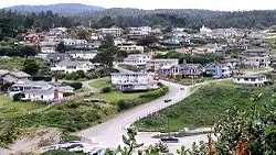 A view of Trinidad from a trail on nearby Trinidad Head on May 27, 2006.