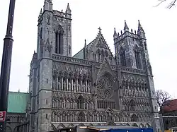 modern photo of Trondheim Cathedral, 2005