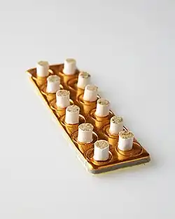 a Korean set of tteum