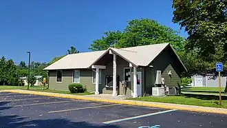 Turner Township Hall in Twining