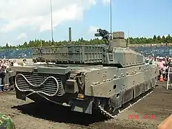 Rear view of the prototype