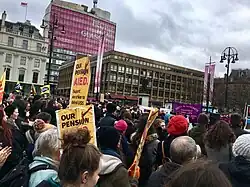 UCU Higher Education Strike rally, George Square, Glasgow.
