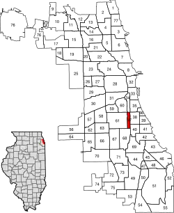 Location within the City of Chicago