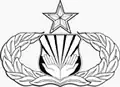 US Air Force Chaplain Assistant Badge-Senior