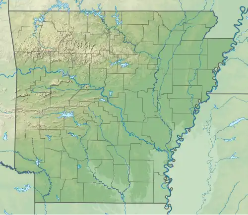 Lake Chicot is located in Arkansas