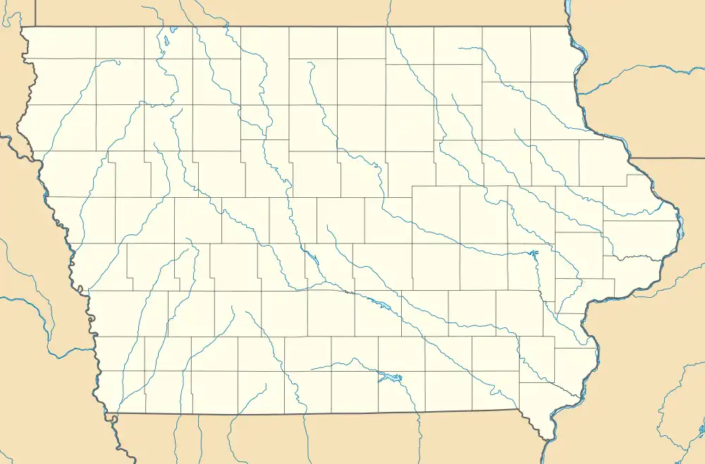 Map showing the location of Wickiup Hill