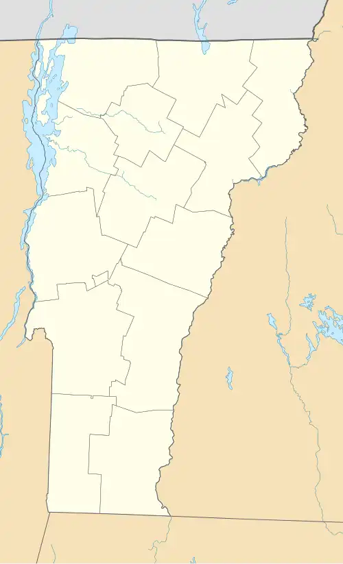 Robert Frost Farm (Ripton, Vermont) is located in Vermont
