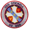 USS Stickell patch