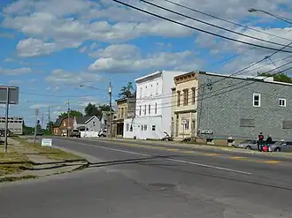 U.S. Route&nbsp;11 through DeKalb Junction.