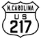 U.S. Highway 217 marker