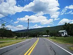 US 522 northbound in Wagner