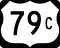 U.S. Highway 79C marker
