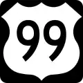 U.S. Route 99 Alternate marker