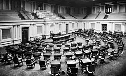 U.S. Senate chamber, c. 1873