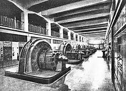 Machine hall (around 1930)