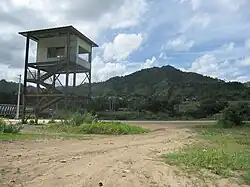 Racetrack in San Lorenzo where clandestine car races took place until July 18, 1998